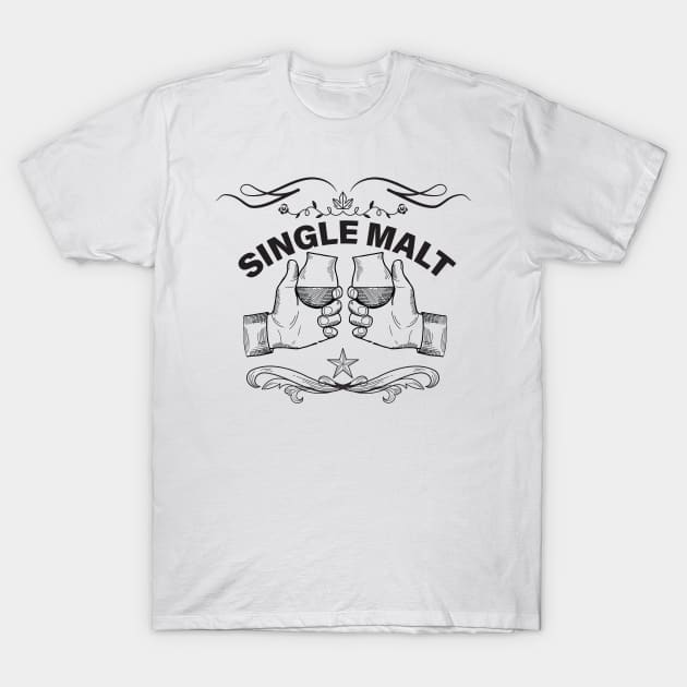 Single Malt T-Shirt by designdaking